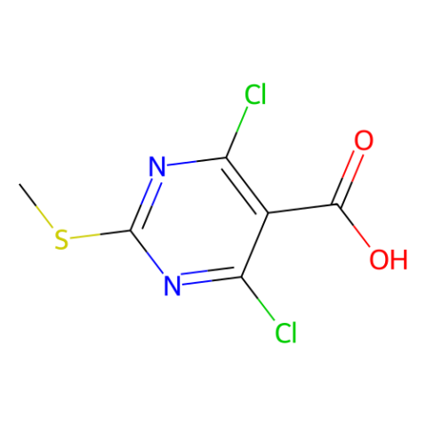 aladdin 阿拉丁 D169496 4,6-二氯-2-(甲巯基)嘧啶-5-甲酸 313339-35-4 97%