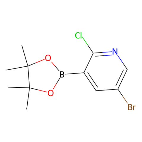 aladdin 阿拉丁 B358347 5-溴-2-氯吡啶-3-硼酸频哪醇酯 1073354-79-6 95%