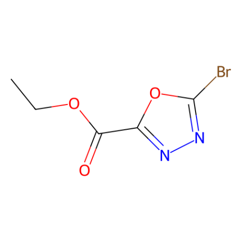 aladdin 阿拉丁 E590718 5-溴-1,3,4-噁二唑-2-羧酸乙酯 916889-45-7 98%