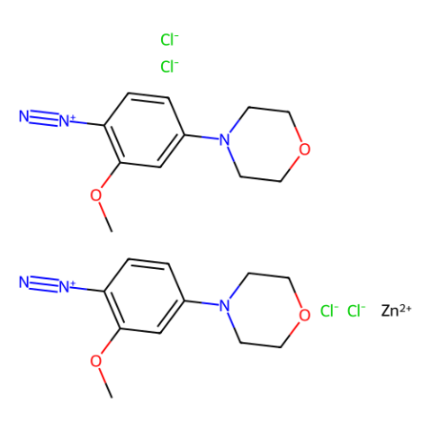 aladdin 阿拉丁 M487220 2-甲氧基-4-吗啉代苯重氮氯化锌复盐 67801-08-5 95%