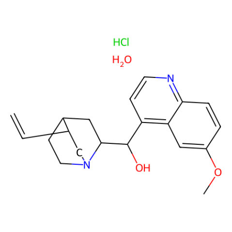 aladdin 阿拉丁 Q330533 盐酸奎尼丁一水合物 6151-40-2 95%