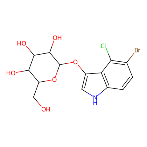 aladdin 阿拉丁 B165717 5-溴-4-氯-3-吲哚基 α-D-吡喃半乳糖苷 107021-38-5 98.0% (HPLC)