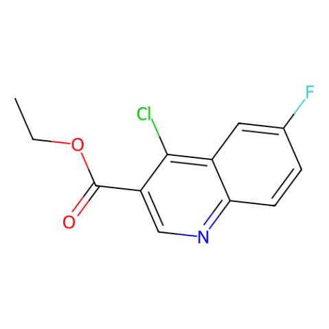 aladdin 阿拉丁 E358648 4-氯-6-氟喹啉-3-羧酸乙酯 77779-49-8 97%