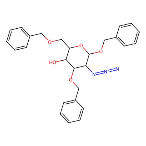 aladdin 阿拉丁 B419533 苄基 2-叠氮基-3,6-二-O-苄基-2-脱氧-β-D-吡喃葡萄糖苷 342640-42-0 ≥95%