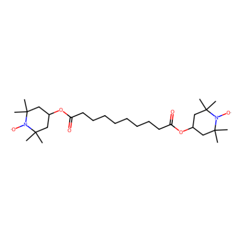 aladdin 阿拉丁 B405311 癸二酸双(2,2,6,6-四甲基-4-哌啶基-1-氧基)酯 2516-92-9 95%