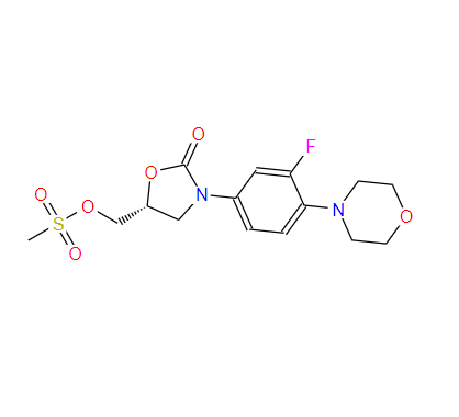 aladdin 阿拉丁 R587672 (R)-N-[3-(3-氟-(4-吗啉基)苯基)-2-氧代-5-噁唑烷基]甲醇甲磺酸酯 174649-09-3 97%