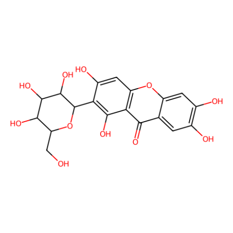 aladdin 阿拉丁 M114062 芒果苷 4773-96-0 分析标准品,≥98%