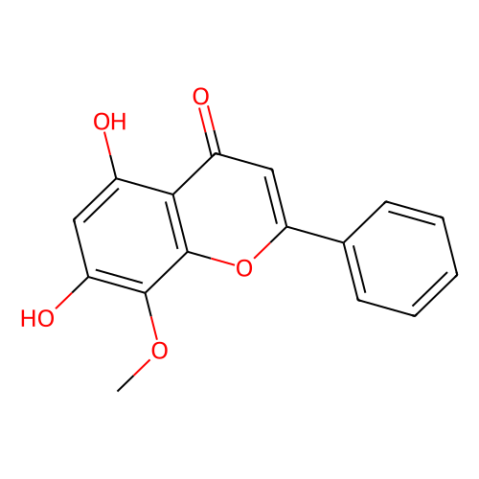 aladdin 阿拉丁 W101155 汉黄芩素 632-85-9 分析标准品,≥98%