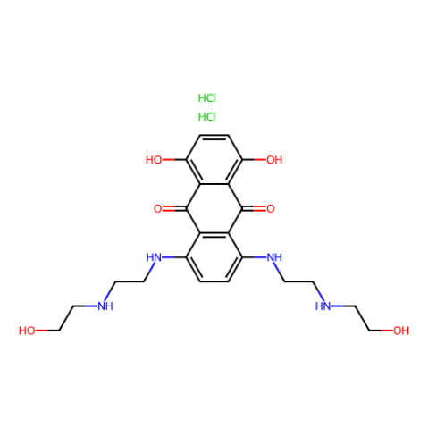 aladdin 阿拉丁 M408662 米托蒽醌二盐酸盐 70476-82-3 10mM in DMSO