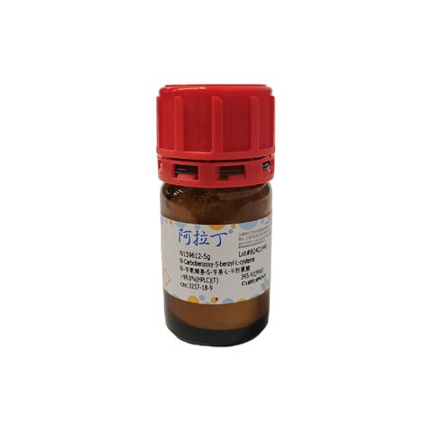 aladdin 阿拉丁 N159612 N-苄氧羰基-S-苄基-L-半胱氨酸 3257-18-9 >98.0%(HPLC)(T)