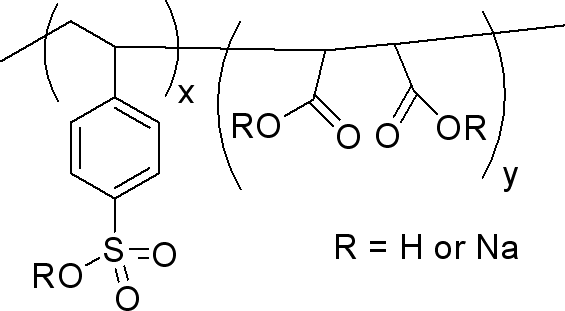 aladdin 阿拉丁 P107093 聚（4-苯乙烯磺酸-共聚-马来酸）钠盐 68037-40-1 4-苯乙烯磺酸:马来酸（摩尔比率1:1）