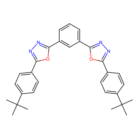 aladdin 阿拉丁 P493914 2,2'-(1,3-苯基)二[5-(4-叔丁基苯基)-1,3,4-噁二唑] 138372-67-5 ≥99%, Sublimed