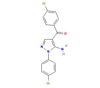 aladdin 阿拉丁 A480098 (5-氨基-1-(4-溴苯基)-1H-吡唑-4-基)(4-溴苯基)甲酮 1020236-92-3 95%
