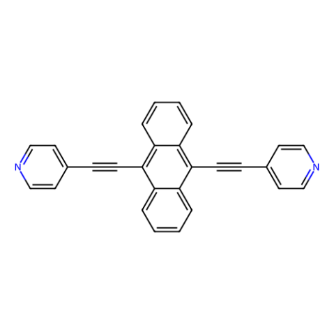 aladdin 阿拉丁 B589606 9,10-双(吡啶-4-基乙炔基)蒽 596130-35-7 97%