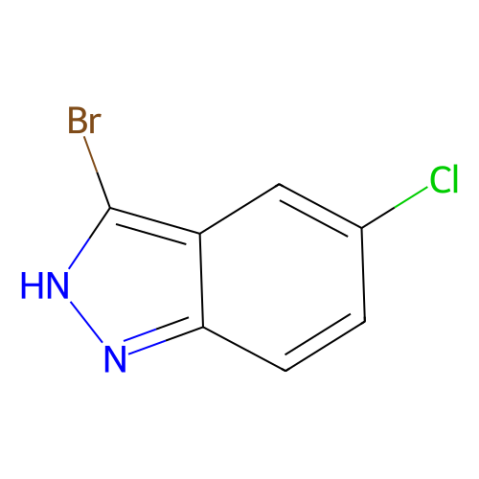 aladdin 阿拉丁 B590536 3-溴-5-氯-1H-吲唑 885521-43-7 95%