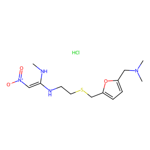 aladdin 阿拉丁 R129213 盐酸雷尼替丁 66357-59-3 ≥98%(HPLC)