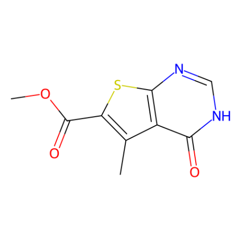 aladdin 阿拉丁 M380275 5-甲基-4-氧代-3,4-二氢噻吩并[2,3-d]-嘧啶-6-羧酸甲酯 457911-10-3