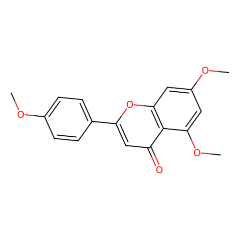 aladdin 阿拉丁 T304003 4',5,7-三甲氧基黄酮 5631-70-9 分析对照品