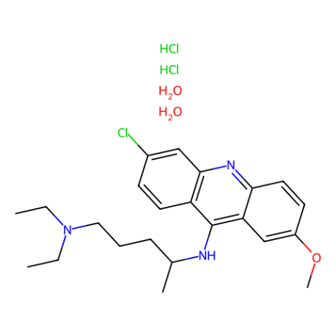aladdin 阿拉丁 M304151 奎纳克林二盐酸盐二水合物 6151-30-0 98%