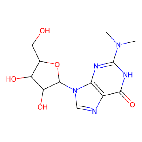 aladdin 阿拉丁 N303041 N,N-二甲基鸟苷 2140-67-2 ≥99%
