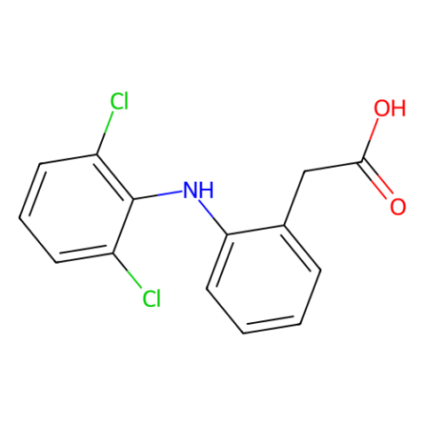 aladdin 阿拉丁 D155733 2-(2,6-二氯苯氨基)苯乙酸 15307-86-5 >98.0%