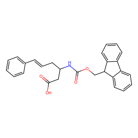 aladdin 阿拉丁 F338303 Fmoc-(R)-3-氨基-6-苯基-5-己烯酸 332064-75-2 97%