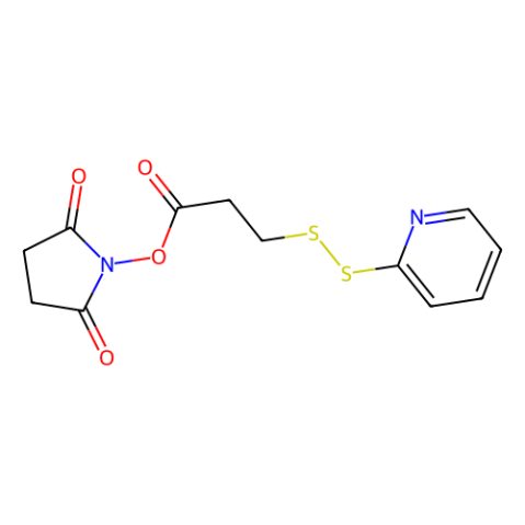 aladdin 阿拉丁 S164298 SPDP (3- [2-吡啶基二硫代]琥珀酰亚胺基丙酸酯) 68181-17-9 95%