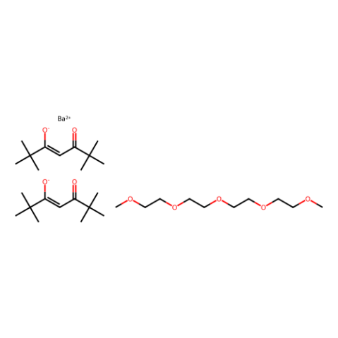 aladdin 阿拉丁 B282987 双（2,2,6,6-四甲基-3,5-庚二酮基）钡四甘醇二甲酸酯加合物 136629-60-2 99.99%-Ba, Sr-0.5%