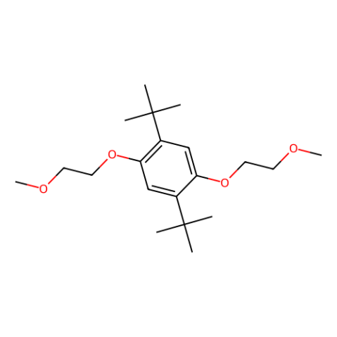 aladdin 阿拉丁 D281715 1,4-二叔丁基-2,5-双（2-甲氧基乙氧基）苯， Redox shuttle ANL-RS2 1350770-63-6 ≥98%