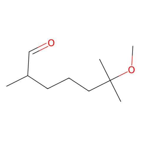 aladdin 阿拉丁 M463988 6-甲氧基-2,6-二甲基庚醛 62439-41-2 ≥95%, 已加稳定剂
