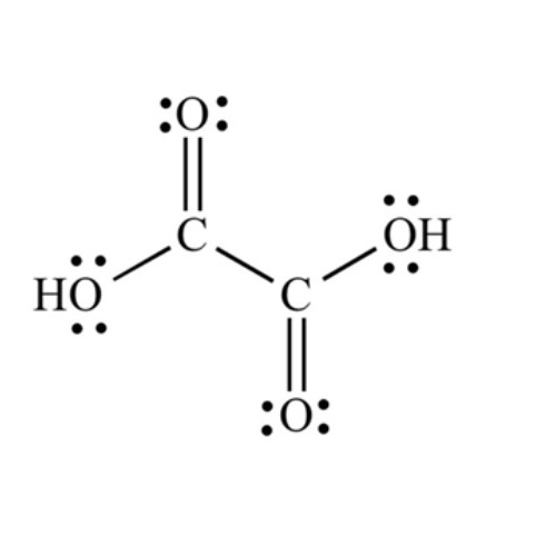 h2c2o4 lewis structure