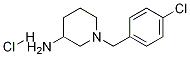 1-(4-Chloro-benzyl)-piperidin-3-ylamine hydrochloride Structure