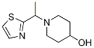 1-(1-Thiazol-2-yl-ethyl)-piperidin-4-ol 구조식 이미지