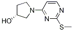 (R)-1-(2-Methylsulfanyl-pyrimidin-4-yl)-pyrrolidin-3-ol 구조식 이미지