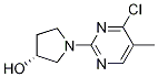 (R)-1-(4-Chloro-5-methyl-pyrimidin-2-yl)-pyrrolidin-3-ol Structure