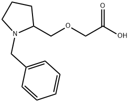 (1-Benzyl-pyrrolidin-2-ylMethoxy)-acetic acid Structure