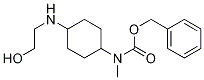 (1R,4R)-[4-(2-Hydroxy-ethylaMino)-cyclohexyl]-Methyl-carbaMic acid benzyl ester Structure