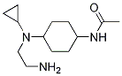 (1R,4R)-N-{4-[(2-AMino-ethyl)-cyclopropyl-aMino]-cyclohexyl}-acetaMide Structure