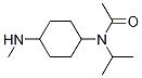 (1R,4R)-N-Isopropyl-N-(4-MethylaMino-cyclohexyl)-acetaMide 구조식 이미지