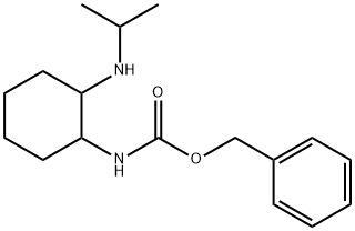 (2-IsopropylaMino-cyclohexyl)-carbaMic acid benzyl ester Structure
