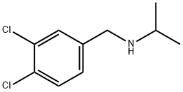 (3,4-Dichloro-benzyl)-isopropyl-aMine Structure