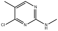 (4-클로로-5-메틸-피리미딘-2-일)-메틸-아민 구조식 이미지
