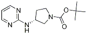 (R)-3-(PyriMidin-2-ylaMino)-pyrrolidine-1-carboxylic acid tert-butyl ester Structure