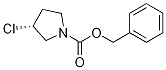 (R)-3-Chloro-pyrrolidine-1-carboxylic acid benzyl ester Structure