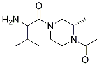 (S)-1-(4-Acetyl-3-Methyl-piperazin-1-yl)-2-aMino-3-Methyl-butan-1-one 구조식 이미지