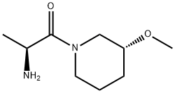 (S)-2-AMino-1-((R)-3-Methoxy-piperidin-1-yl)-propan-1-one Structure