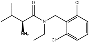(S)-2-AMino-N-(2,6-dichloro-benzyl)-N-ethyl-3-Methyl-butyraMide Structure