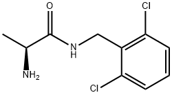 (S)-2-AMino-N-(2,6-dichloro-benzyl)-propionaMide Structure