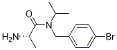 (S)-2-AMino-N-(4-broMo-benzyl)-N-isopropyl-propionaMide Structure