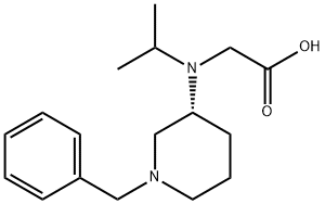 [((R)-1-Benzyl-piperidin-3-yl)-isopropyl-aMino]-acetic acid Structure